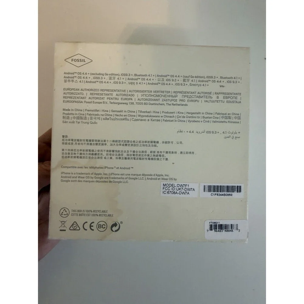 Fossil Gen 4 Smartwatch Venture HR 40mm - Rose Gold-Tone Stainless Steel FTW6011